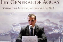 Alejandro Medina Mora en la Conagua